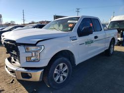 Salvage trucks for sale at Chicago Heights, IL auction: 2022 Ford F150 Super Cab