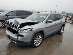 Salvage cars for sale from Copart Sikeston, MO: 2016 Jeep Cherokee Limited