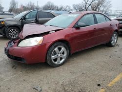 Pontiac salvage cars for sale: 2008 Pontiac G6 GT