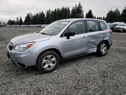 Salvage cars for sale from Copart Graham, WA: 2014 Subaru Forester 2.5I