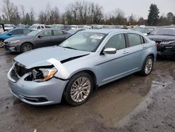 Salvage cars for sale at Portland, OR auction: 2012 Chrysler 200 Limited