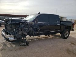 Salvage cars for sale at Andrews, TX auction: 2015 GMC Sierra C1500 SLT