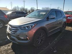 Vehiculos salvage en venta de Copart Columbus, OH: 2017 Hyundai Santa FE Sport