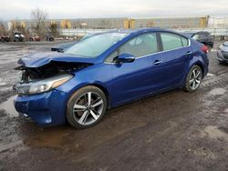 Salvage cars for sale from Copart Columbia Station, OH: 2017 KIA Forte EX