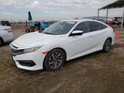 Salvage cars for sale from Copart San Diego, CA: 2017 Honda Civic EX