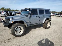 Salvage cars for sale from Copart Midway, FL: 2016 Jeep Wrangler Unlimited Sahara