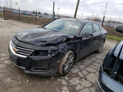 Chevrolet Impala LT salvage cars for sale: 2017 Chevrolet Impala LT