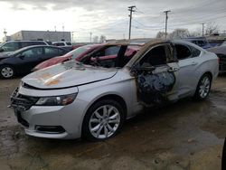 Chevrolet Impala lt salvage cars for sale: 2020 Chevrolet Impala LT