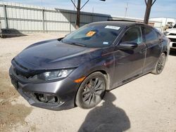 Vehiculos salvage en venta de Copart Temple, TX: 2019 Honda Civic EX