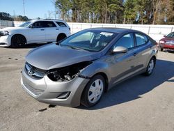 Vehiculos salvage en venta de Copart Dunn, NC: 2013 Hyundai Elantra GLS