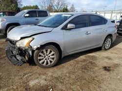 Nissan Sentra S Vehiculos salvage en venta: 2015 Nissan Sentra S