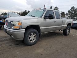 Vehiculos salvage en venta de Copart Denver, CO: 2002 GMC Sierra K1500 Denali