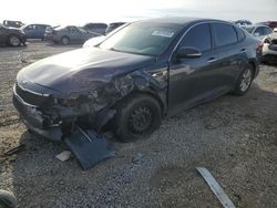 KIA Optima lx salvage cars for sale: 2017 KIA Optima LX