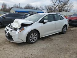 Salvage cars for sale at Wichita, KS auction: 2021 Toyota Corolla LE