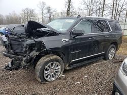 Salvage cars for sale at Central Square, NY auction: 2022 GMC Yukon SLT