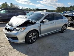 Salvage cars for sale from Copart Harleyville, SC: 2017 Honda Accord LX