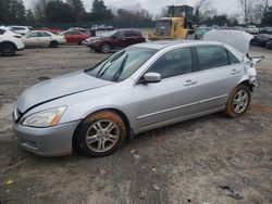 Salvage cars for sale from Copart Madisonville, TN: 2006 Honda Accord EX