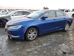 Salvage cars for sale at Antelope, CA auction: 2015 Chrysler 200 Limited