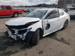 Toyota Camry SE salvage cars for sale: 2022 Toyota Camry SE