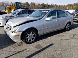 Salvage cars for sale from Copart Exeter, RI: 2003 Mercedes-Benz C 240 4matic