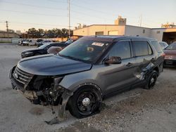 Salvage cars for sale at New Orleans, LA auction: 2018 Ford Explorer Police Interceptor