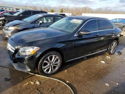 Salvage cars for sale from Copart Louisville, KY: 2017 Mercedes-Benz C 300 4matic