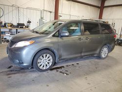 Salvage cars for sale from Copart Billings, MT: 2011 Toyota Sienna LE