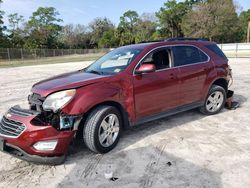 Vehiculos salvage en venta de Copart Fort Pierce, FL: 2016 Chevrolet Equinox LT