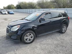 Chevrolet Equinox LS salvage cars for sale: 2016 Chevrolet Equinox LS