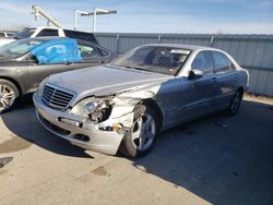 Vehiculos salvage en venta de Copart Kansas City, KS: 2005 Mercedes-Benz S 500