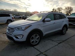 Vehiculos salvage en venta de Copart Sacramento, CA: 2016 Hyundai Santa FE SE