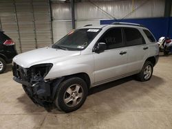 Salvage cars for sale at Chalfont, PA auction: 2008 KIA Sportage LX
