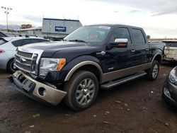 Salvage cars for sale from Copart Colorado Springs, CO: 2012 Ford F150 Supercrew