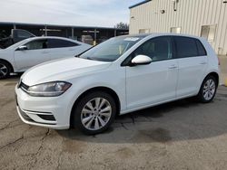 Salvage cars for sale from Copart Fresno, CA: 2018 Volkswagen Golf S