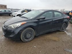 Salvage cars for sale at Kansas City, KS auction: 2012 Hyundai Elantra GLS