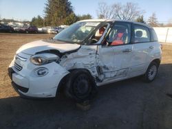 Salvage cars for sale from Copart Finksburg, MD: 2014 Fiat 500L POP