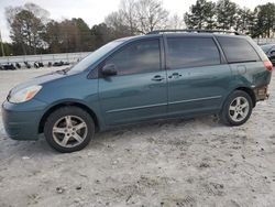 Salvage cars for sale at Loganville, GA auction: 2005 Toyota Sienna CE