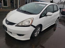 Honda FIT Sport salvage cars for sale: 2009 Honda FIT Sport