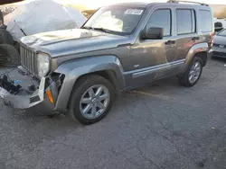 Salvage cars for sale at Las Vegas, NV auction: 2012 Jeep Liberty Sport