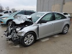 Chevrolet salvage cars for sale: 2013 Chevrolet Cruze LS