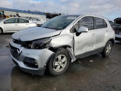 Salvage cars for sale at Pennsburg, PA auction: 2019 Chevrolet Trax LS