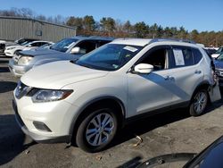 Salvage cars for sale from Copart Exeter, RI: 2016 Nissan Rogue S