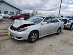 Salvage cars for sale at Dyer, IN auction: 2005 Toyota Camry LE