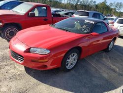 Chevrolet Camaro salvage cars for sale: 2000 Chevrolet Camaro