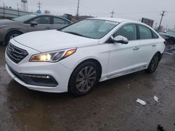 Salvage cars for sale at Chicago Heights, IL auction: 2015 Hyundai Sonata Sport