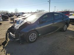 Salvage vehicles for parts for sale at auction: 2016 Toyota Prius