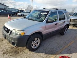 Ford salvage cars for sale: 2006 Ford Escape XLT