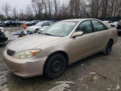 Toyota Vehiculos salvage en venta: 2004 Toyota Camry LE