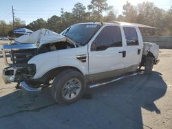 Salvage cars for sale from Copart Savannah, GA: 2008 Ford F250 Super Duty