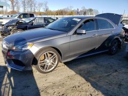 Salvage cars for sale at Spartanburg, SC auction: 2016 Mercedes-Benz E 350 4matic